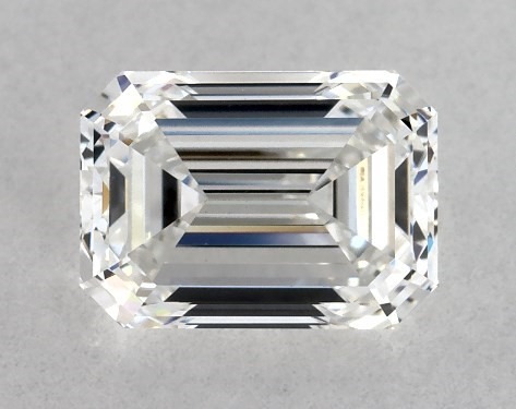 Emerald Cut Diamond - Top Angle