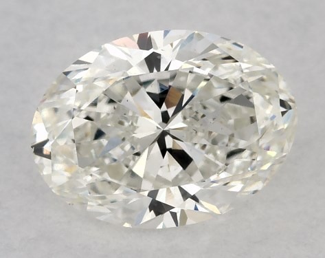 Oval Cut Diamond - Top Angle