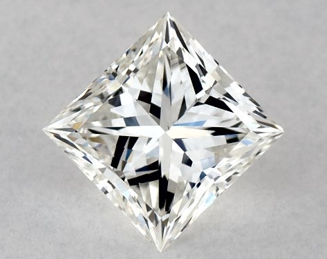 Princess Cut Diamond - In Setting